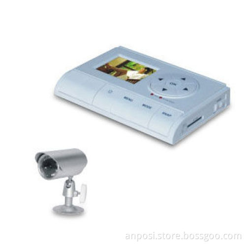 Portable DVR/SD Card Recorder and Camera Kit with 2.4-inch LCD Monitor/Built-in 32MB Flash Memory